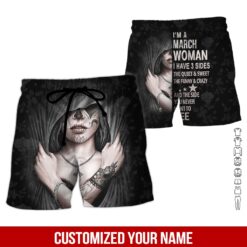 Custom March Girl 3D Hoodie - photo 7