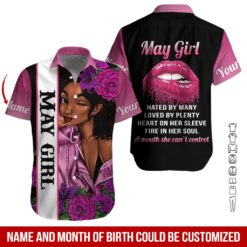 Custom May Girl 3D Hoodie - photo 3