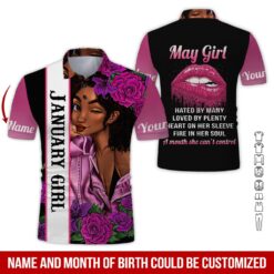 Custom May Girl 3D Hoodie - photo 2