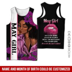 Custom May Girl 3D Hoodie - photo 8