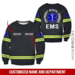 Custom Department EMS 3D Hoodie - photo 4