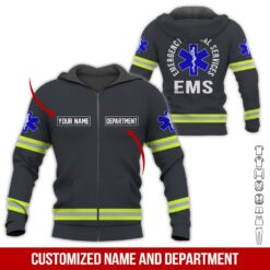 Custom Department EMS 3D Hoodie - photo 6