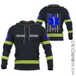 Custom Department EMS 3D Hoodie - photo 5