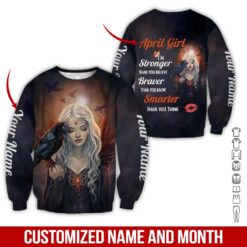 Custom Month Girl 3D Hoodie - photo 4