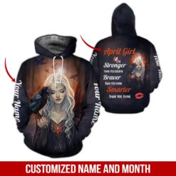 Custom Month Girl 3D Hoodie - photo 5