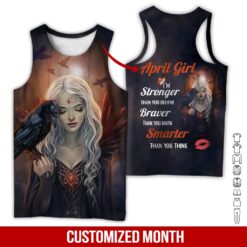 Custom Month Girl 3D Hoodie - photo 8