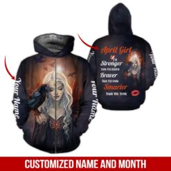 Custom Month Girl 3D Hoodie - photo 6