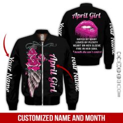 Custom April Girl 3D Hoodie - photo 9