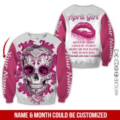 Custom April Girl 3D Hoodie - photo 4