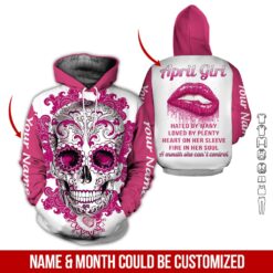 Custom April Girl 3D Hoodie - photo 5