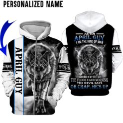 Custom April Guy 3D Hoodie - photo 5