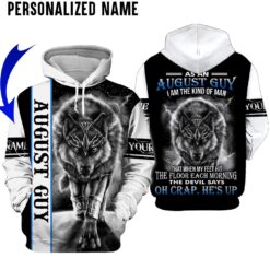 Custom August Guy 3D Hoodie - photo 4