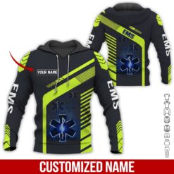 Custom EMS 3D Hoodie - photo 5