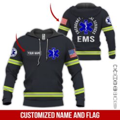Custom EMS 3D Hoodie - photo 5