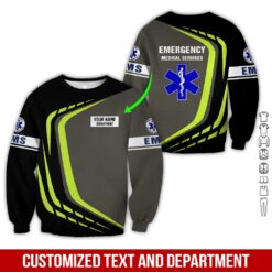 Custom EMS 3D Hoodie - photo 4