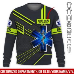 Custom EMS 3D Hoodie - photo 4