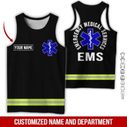 Custom EMS Black 3D Hoodie - photo 8