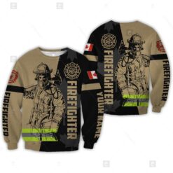 Custom Firefighter 3D Hoodie - photo 2