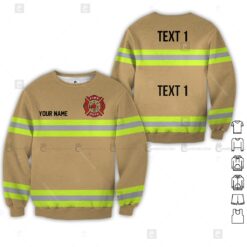 Custom Firefighter 3D Hoodie - photo 4