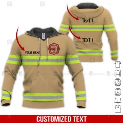 Custom Firefighter 3D Hoodie - photo 5