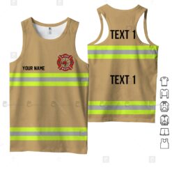 Custom Firefighter 3D Hoodie - photo 8