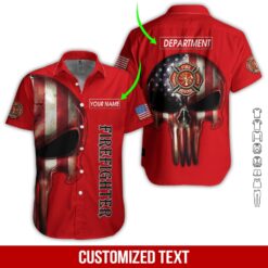 Custom Firefighter 3D Hoodie - photo 3