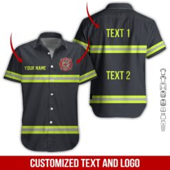 Custom Firefighter 3D Hoodie - photo 3
