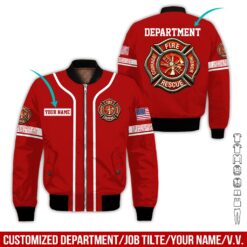 Custom Firefighter 3D Hoodie - photo 9
