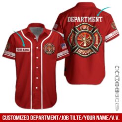 Custom Firefighter 3D Hoodie - photo 3