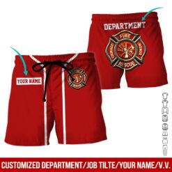 Custom Firefighter 3D Hoodie - photo 7