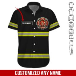 Custom Firefighter 3D Hoodie - photo 3