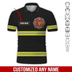 Custom Firefighter 3D Hoodie - photo 2
