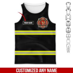 Custom Firefighter 3D Hoodie - photo 8