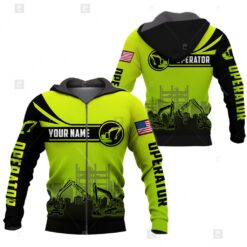 Custom Heavy Equipment 3D Hoodie - photo 4
