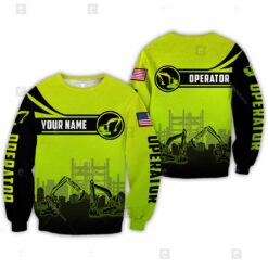 Custom Heavy Equipment 3D Hoodie - photo 2