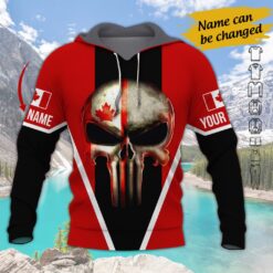 Custom Love Canada 3D Hoodie - photo 5