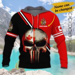 Custom Love Canada 3D Hoodie - photo 5