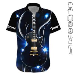 Custom Love Guitar 3D Hoodie - photo 3
