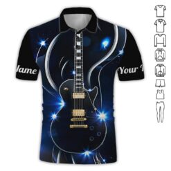 Custom Love Guitar 3D Hoodie - photo 2