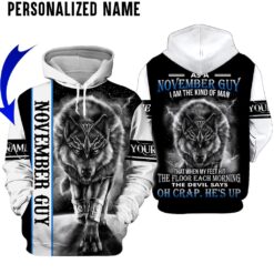 Custom November Guy 3D Hoodie - photo 4