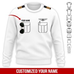 Custom Pilot 3D Hoodie - photo 4