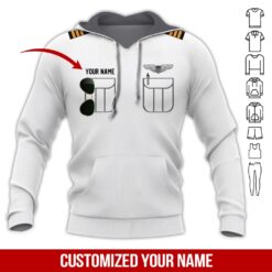 Custom Pilot 3D Hoodie - photo 5