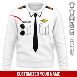 Custom Pilot 3D Hoodie - photo 4