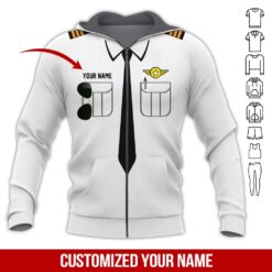 Custom Pilot 3D Hoodie - photo 6
