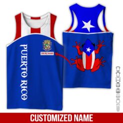 Custom Puerto Rico 3D Hoodie - photo 8