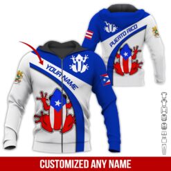 Custom Puerto Rico 3D Hoodie - photo 6