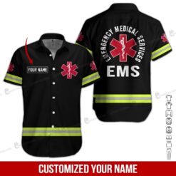 Custom Red EMS Hoodie - photo 3