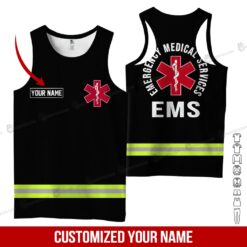 Custom Red EMS Hoodie - photo 7