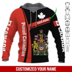 Proud to Be Canadian 3D Hoodie - photo 5