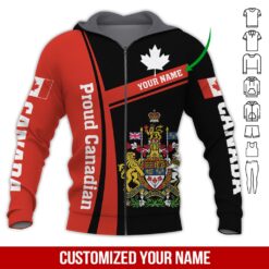 Proud to Be Canadian 3D Hoodie - photo 6